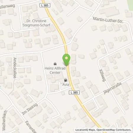 Standortübersicht der Tankstelle Heinz Allrad Center in 72116 Mössingen (Talheim)