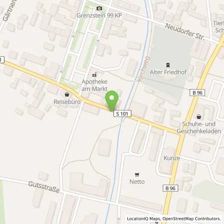 Standortübersicht der Tankstelle Schiebschick u. Bjarsch GmbH in 02699 Neschwitz