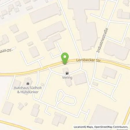 Standortübersicht der Tankstelle Vering GmbH & Co. KG in 46359 Heiden