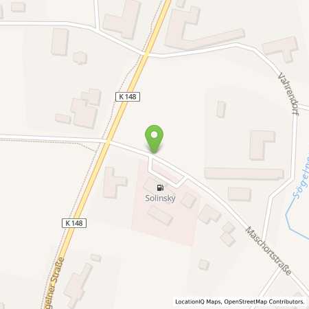 Standortübersicht der Autogas (LPG) Tankstelle: Tankstelle Solinsky in 49597, Rieste
