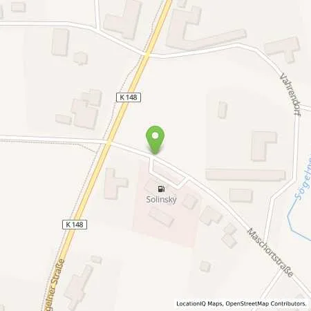 Standortübersicht der Tankstelle Tankstelle Solinsky in 49597 Rieste
