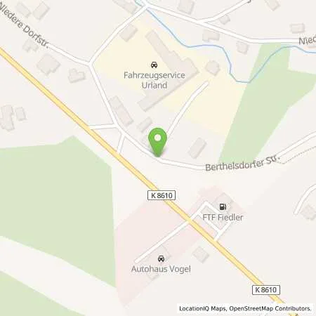 Standortübersicht der Tankstelle Fahrzeugservice Urland in 02747 Strahwalde