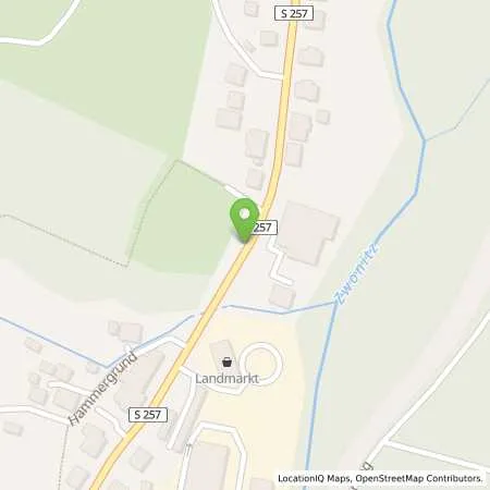 Standortübersicht der Tankstelle Autohaus Krauss (Nissan & Hyundai Vertragspartner) in 09380 Thalheim