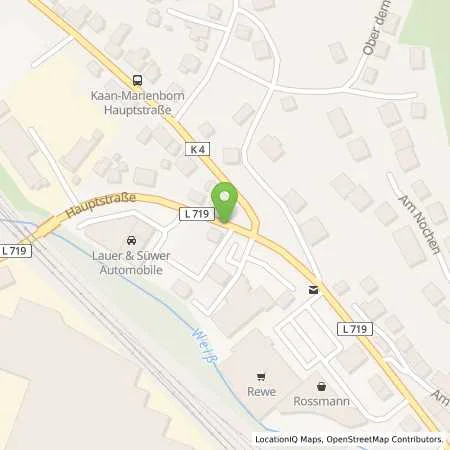 Standortübersicht der Tankstelle Lauer & Süwer Automobile GmbH in 57074 Siegen