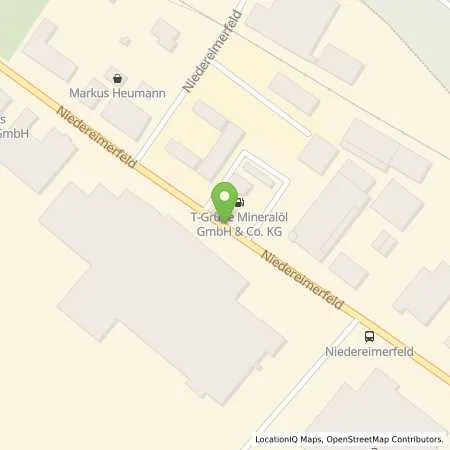 Standortübersicht der Tankstelle Grüne Mineralöle GmbH & Co. KG in 59823 Arnsberg