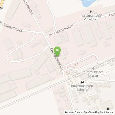 Standortübersicht der Tankstelle Petes-Stop Autogastankstellen in 66892 Bruchmühlbach-Miesau