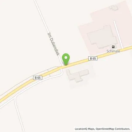 Standortübersicht der Tankstelle Autohaus Schmale in 32312 Lübbecke (Blasheim)
