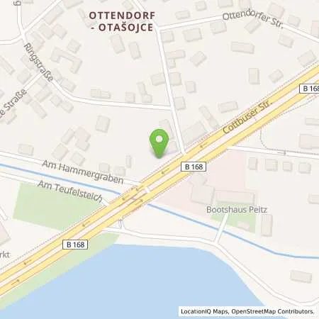 Standortübersicht der Tankstelle Autogarant GmbH in 03185 Peitz