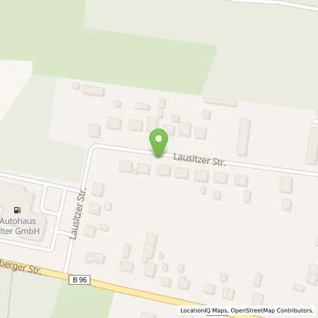 Standortübersicht der Tankstelle Autohaus ELTER GmbH in 02991 Lauta