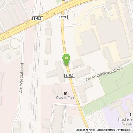 Standortübersicht der Tankstelle Classic-Tankstelle Bernd Cichonczyk in 40878 Ratingen