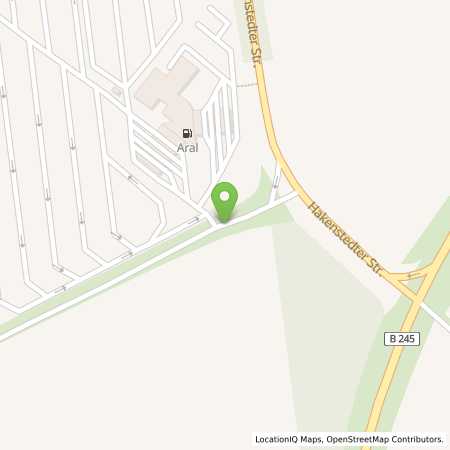 Standortübersicht der Autogas (LPG) Tankstelle: Autohof/Rasthof Uhrsleben (Aral) in 39343, Uhrsleben