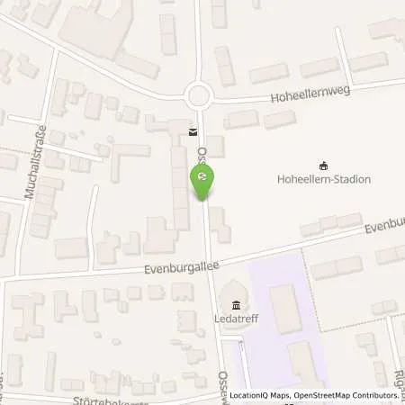 Standortübersicht der Tankstelle Freie Tankstelle Multi Süd in 26789 Leer