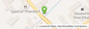 Position der Tankstelle TotalEnergies Truckstop Thiendorf