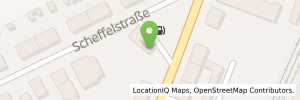 Position der Tankstelle K. + B. Gehring Tank-und Waschcenter OHG