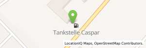 Position der Tankstelle Tankstelle Caspar