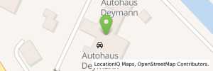 Position der Tankstelle Autohaus Deymann GmbH