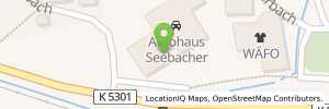 Position der Tankstelle Autohaus Seebacher GmbH