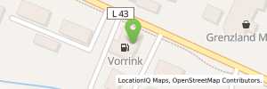 Position der Tankstelle Holger Vorrink e.K.