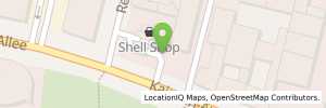 Position der Tankstelle Shell Berlin Kaiserin-Auguste-Allee 9-9 A