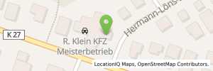 Position der Tankstelle Mark Tedsen