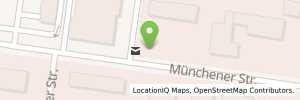 Position der Tankstelle JET GERMERSHEIM MUENCHENER STR. 12