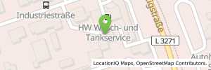 Position der Tankstelle HW Wasch