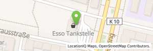 Position der Tankstelle Esso Tankstelle