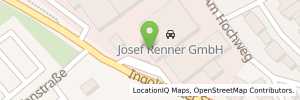 Position der Tankstelle Josef Renner