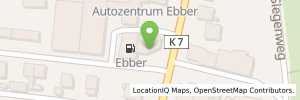 Position der Tankstelle Autozentrum Ebber GmbH & Co.KG