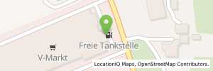 Position der Tankstelle V-Markt Peiting