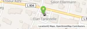 Position der Tankstelle Elan  Bielefeld-Brake