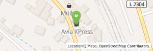 Position der Tankstelle AVIA Xpress Automatenstation