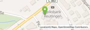 Position der Tankstelle Reutlingen Alteburgstrasse 79