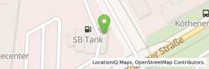 Position der Tankstelle SB Dessau Otto Marder Str. 1