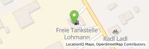 Position der Tankstelle Freie Tankstelle Lohmann