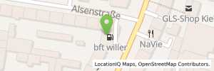 Position der Tankstelle bft-willer Station 140 