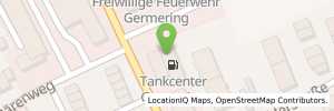 Position der Tankstelle Tankcenter Germering