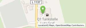 Position der Tankstelle Q1 Tankstelle