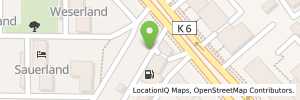 Position der Tankstelle Shell Muenster Steinfurter Str. 65