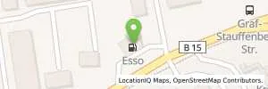 Benzin-Super-Diesel Tankstelle Esso Tankstelle 95030 HOF