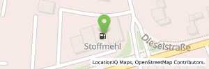 Position der Tankstelle Stoffmehl