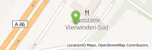 Position der Tankstelle Shell Grevenbroich A46 Vierwinden Sued