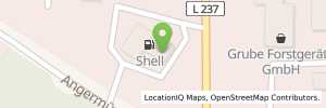 Position der Tankstelle Shell Eberswalde Britzer Str. 43