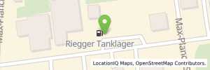 Position der Tankstelle Riegger Tankpunkt Vockenhausen