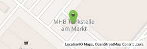 Position der Tankstelle blitz-tank Tankstelle am ACC 