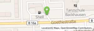 Position der Tankstelle Shell Ingolstadt Goethestr. 145