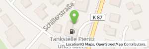 Position der Tankstelle Tankshop TS Hohenkirchen