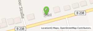 Position der Tankstelle Shell Rinteln Lemgoer Str. 55