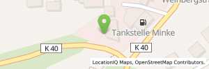 Position der Tankstelle BFT - Tankstelle Minke