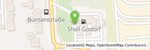 Position der Tankstelle Shell Koeln Godorfer Hauptstr. 144